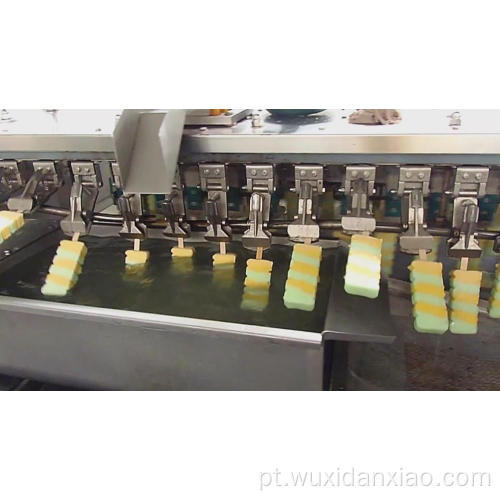 linha de produção automática de sorvete industrial